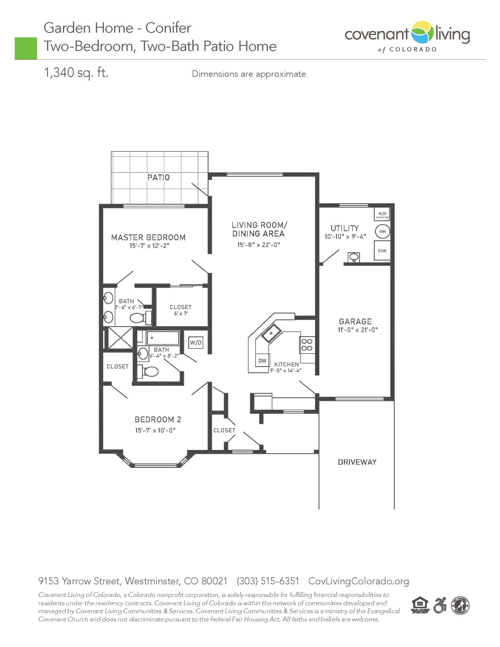 Conifer home floor plan