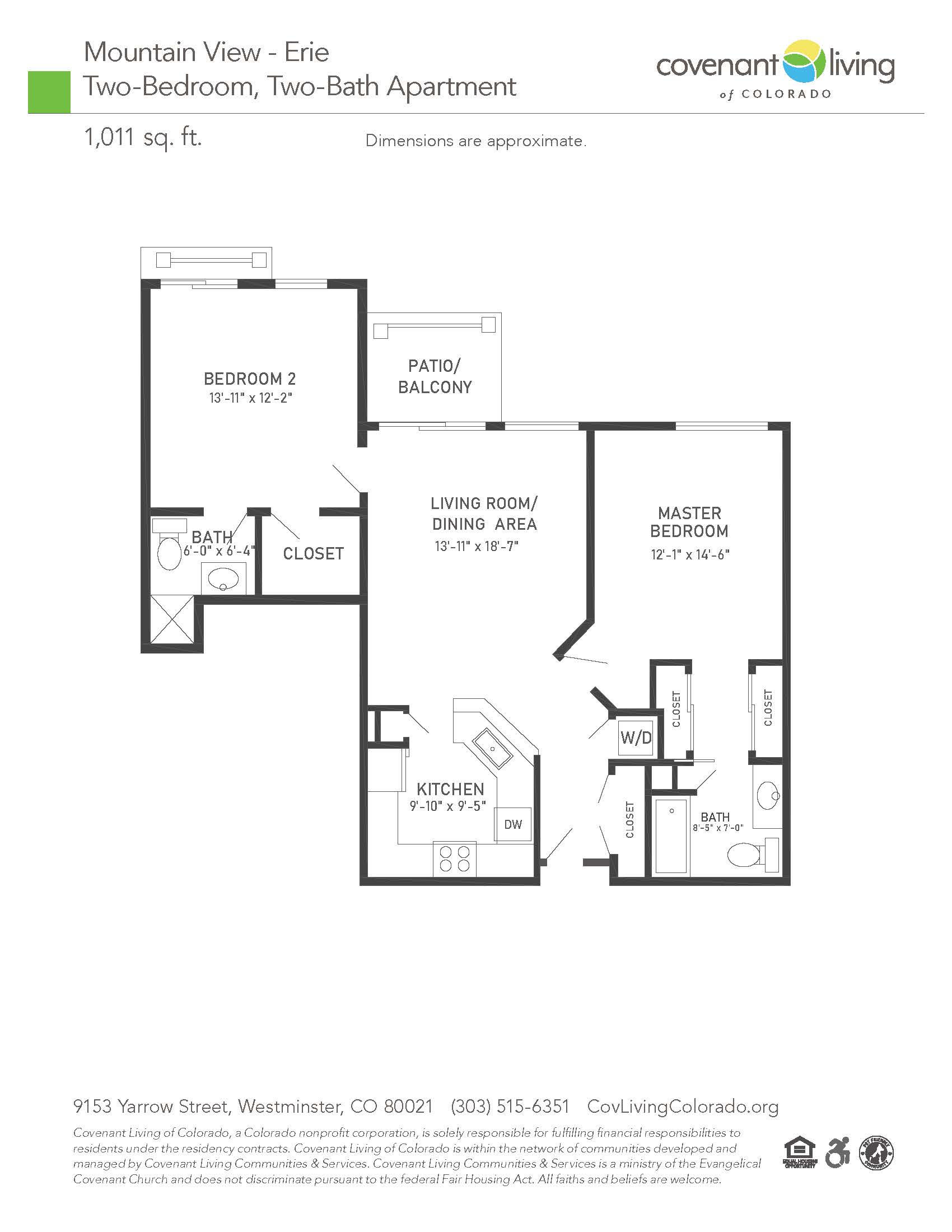 Mountain view floor plan