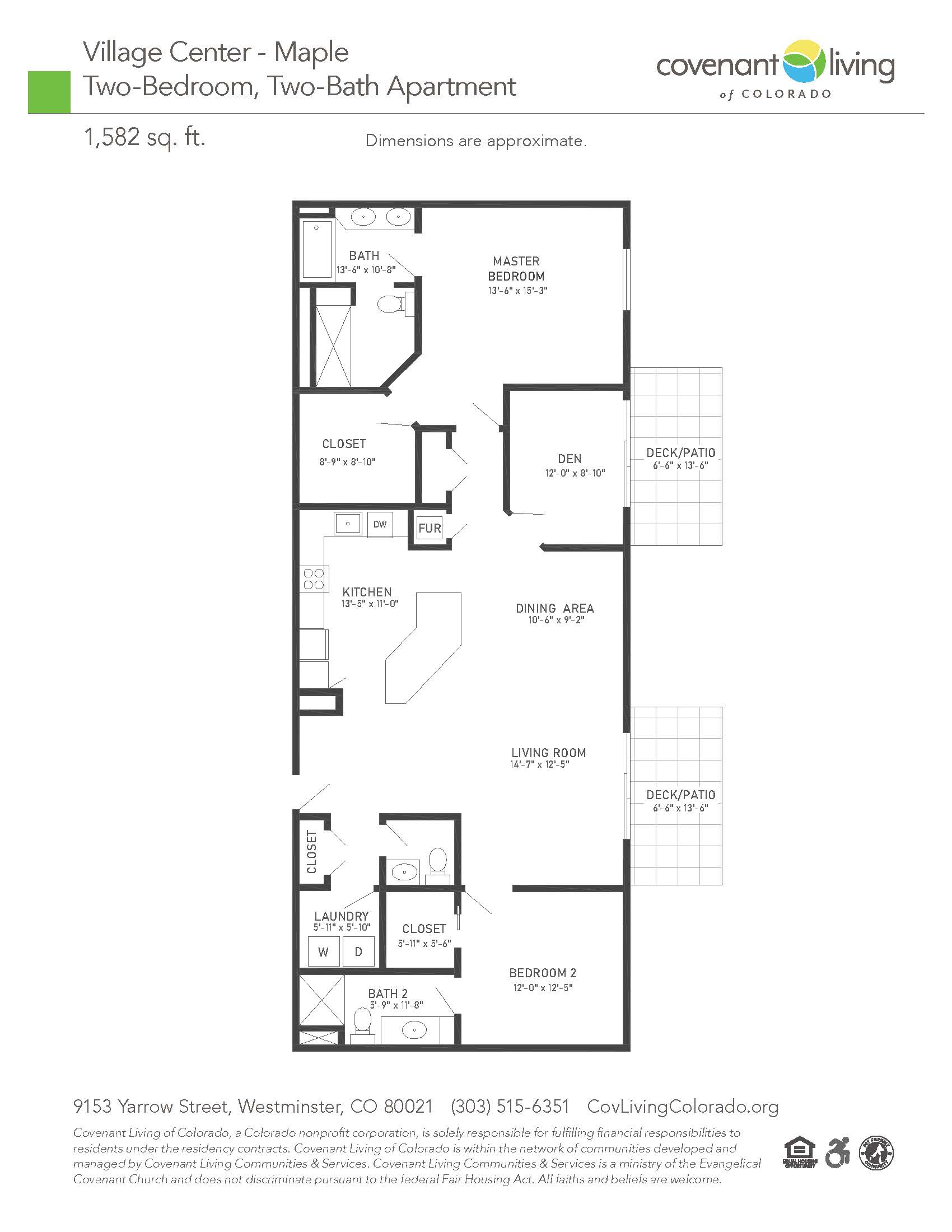 Maple floor plan