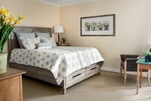 Bedroom with double bed